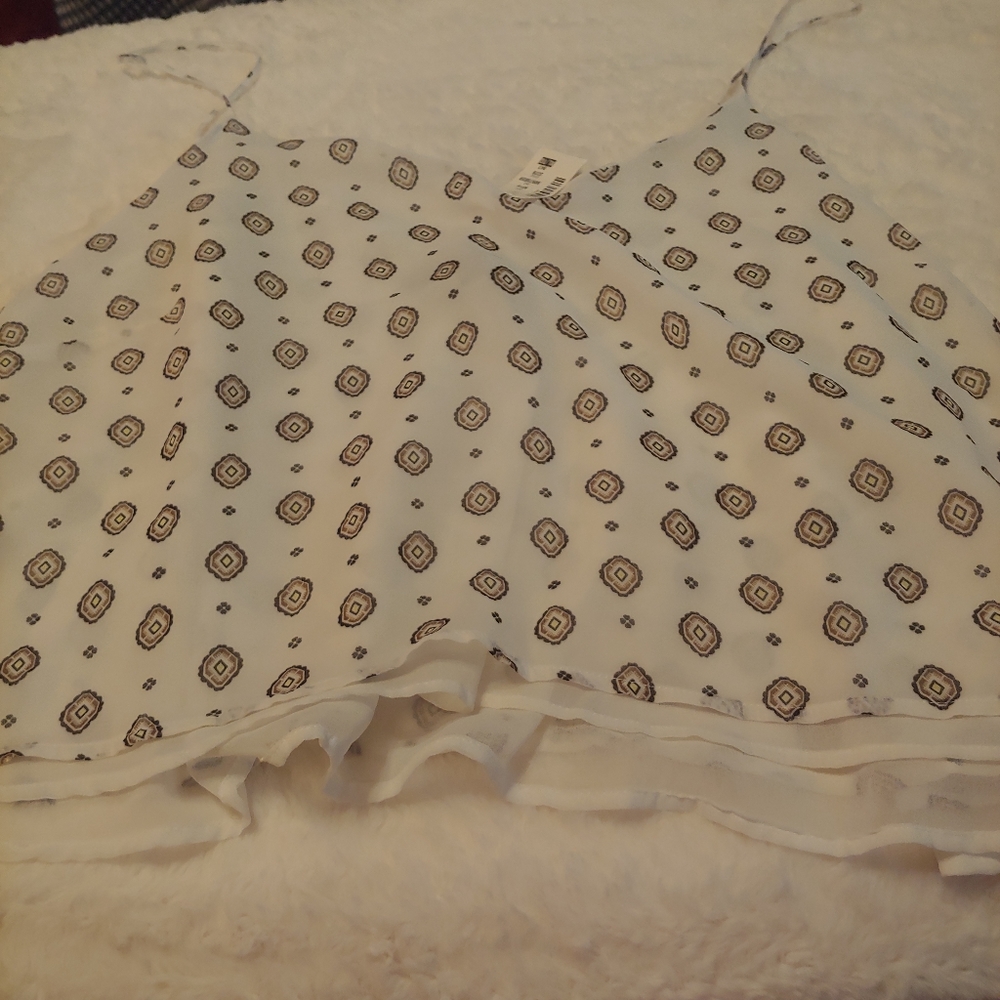 Aeropostale flowy tank top
